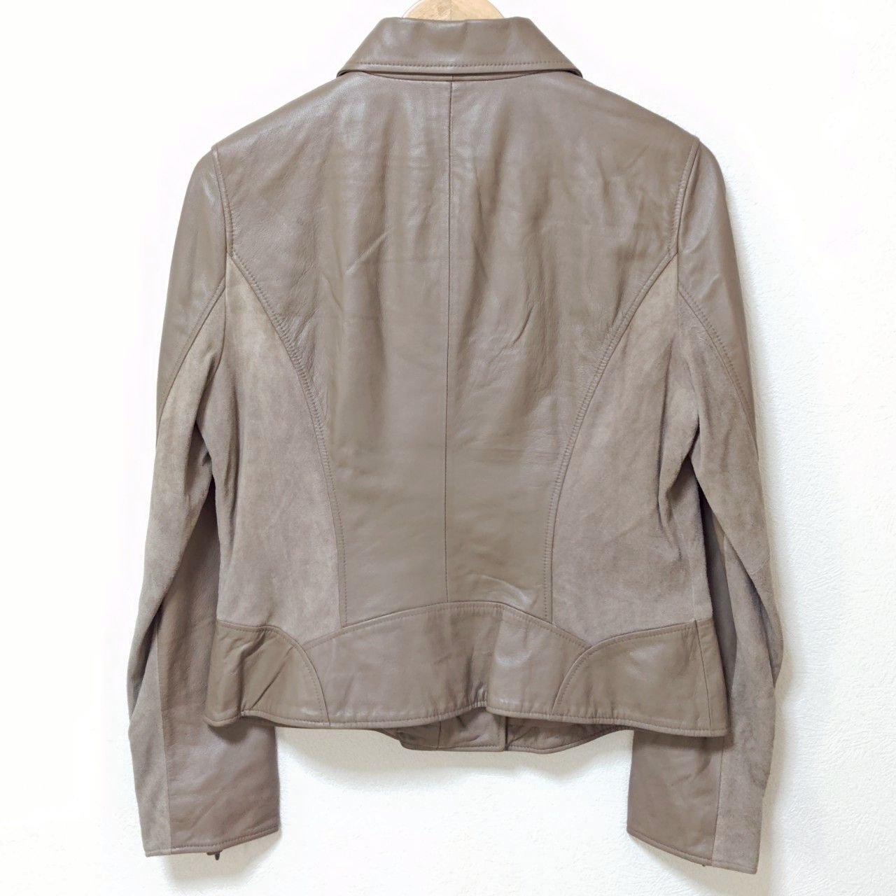 Zelal MOTOMACHI ラムレザー ライダース 15号 2XL 黒 Zelal MOTOMACHI ラムレザー ライダース 15号 2XL 黒