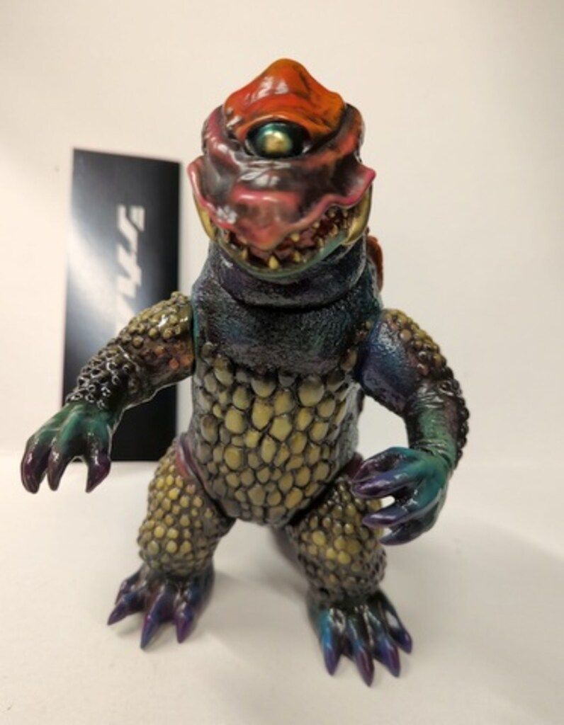 ザゴラ山中の怪獣　中岡俊哉 世界の怪獣シリーズ　シカルナ工房 シカルナ・工房 中岡俊哉世界の怪獣 ザゴラ山中の怪獣 水色成型