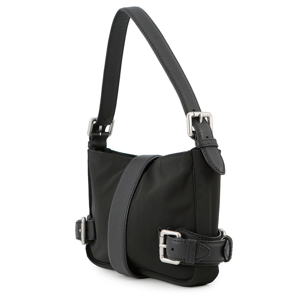 BOTTEGA VENETA ブラックショルダーバッグ 新作【Bottega Veneta】*ゲッタウェイ*フォンポーチ、ブラック