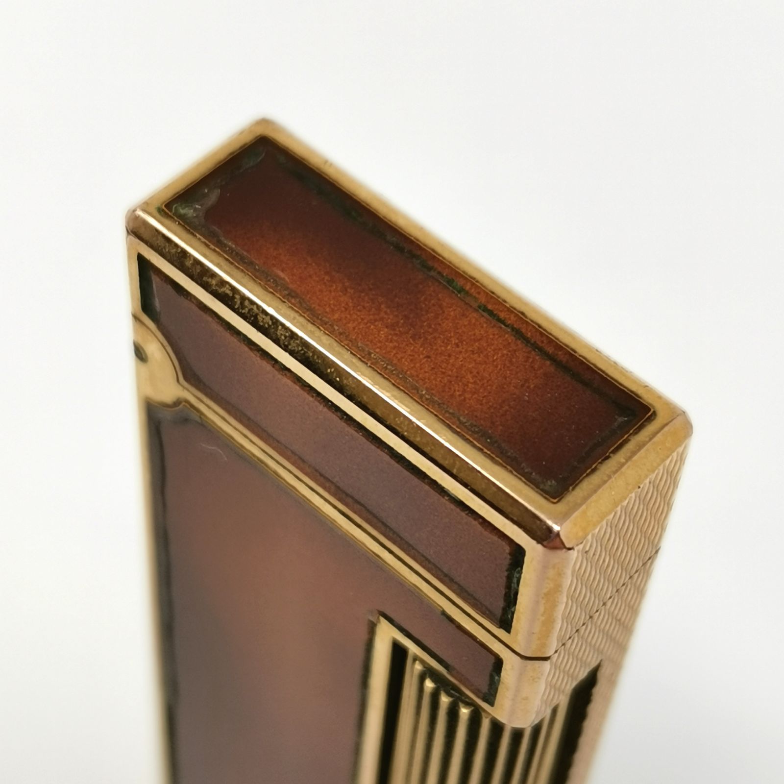 dunhill ダンヒル ローラー式 ガスライター ワインレッド 漆