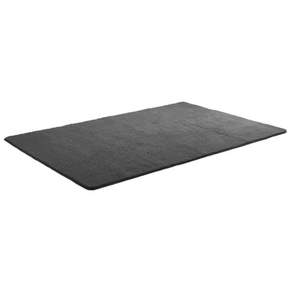 ふわふわシャギーラグ 約200×300cm XLサイズ ダークグレー 代引不可