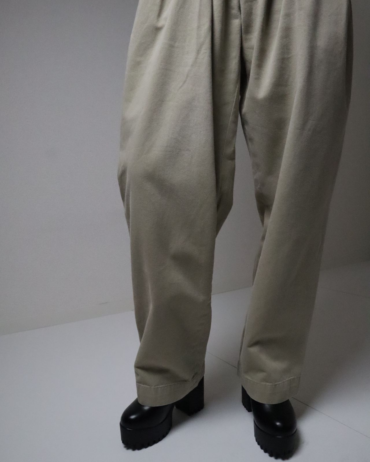 1990s Polo by Ralph Lauren ETHAN PANT 2tuck wide classic