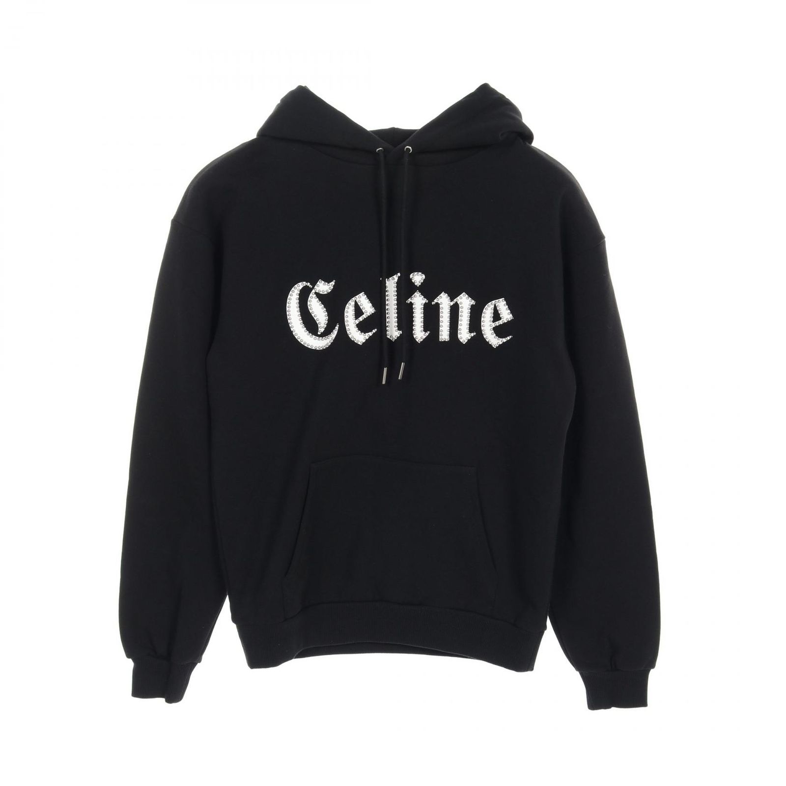 セリーヌ CELINE パーカー スタッズロゴ 2Y700670Q コットン パーカー 