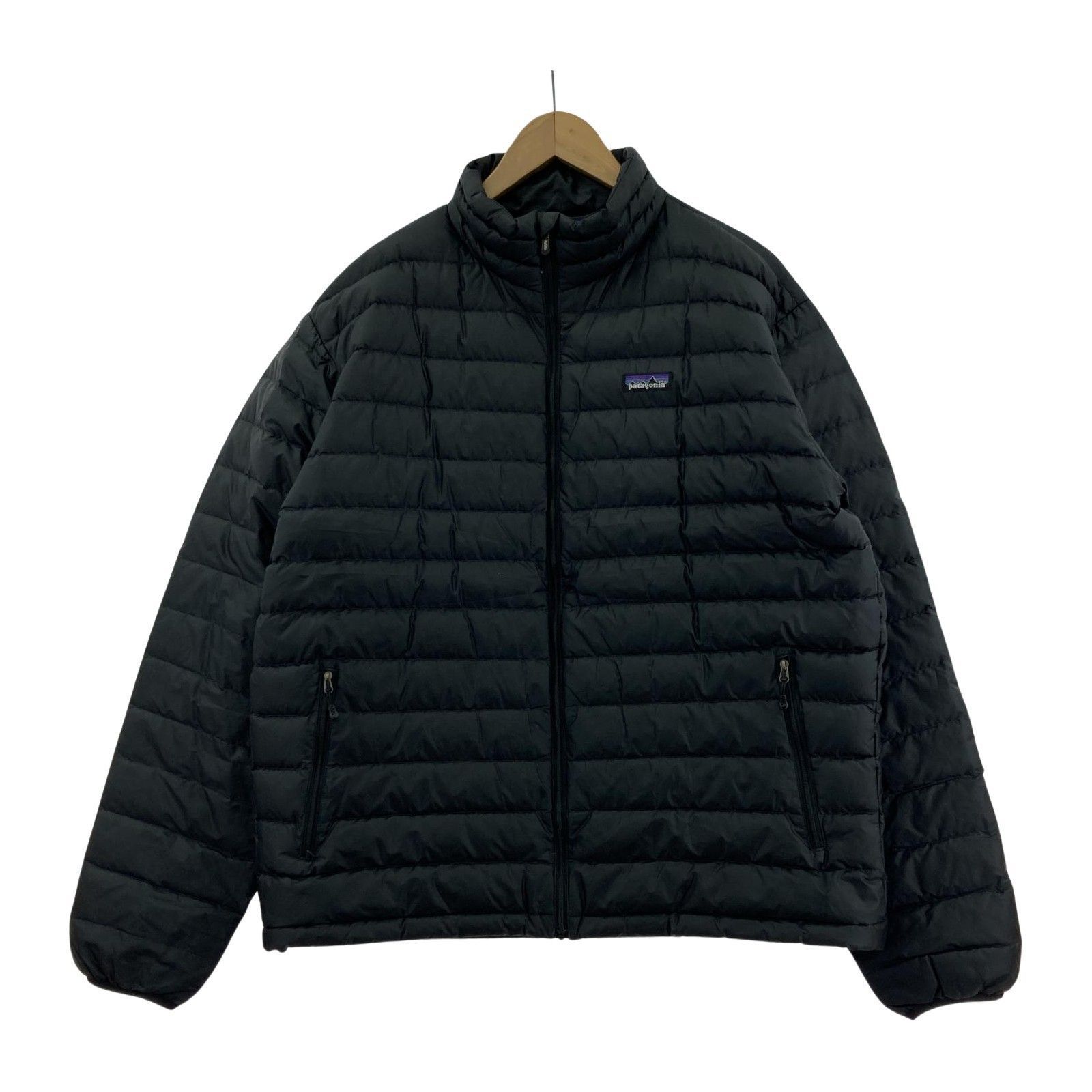 patagonia ダウンセータージャケット ブラック L 84673F9 - メルカリ