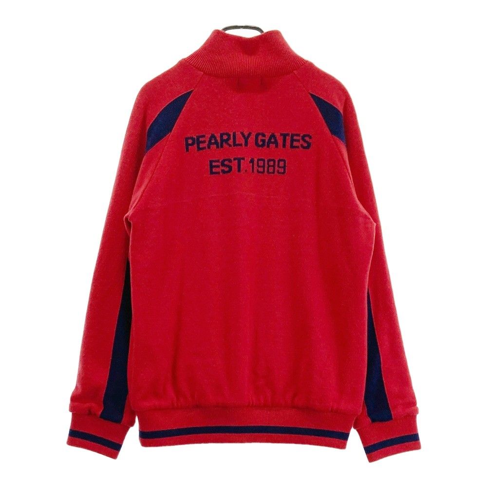 カシミヤスターゴルフ クルーネックロゴニット＆ハーフジップ