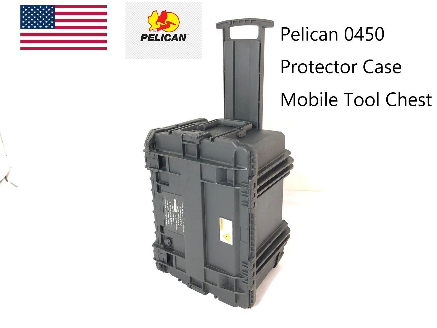 限定品通販ペリカンケース　0450　ツールBox　キャスター付き　Pelicancase 携行型