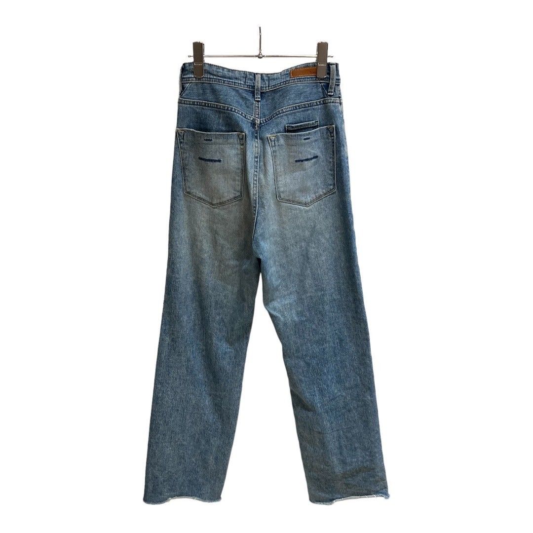 YANUK (ヤヌーク) IENA別注 LEA カットオフ ワイドデニム 57131506  