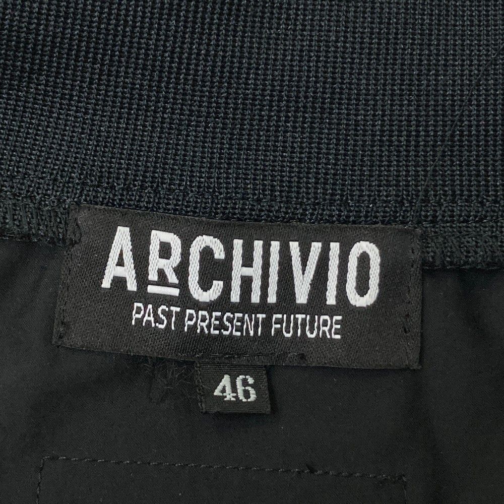 サイズ：46 ARCHIVIO アルチビオ 長袖ブルゾン ブラック系