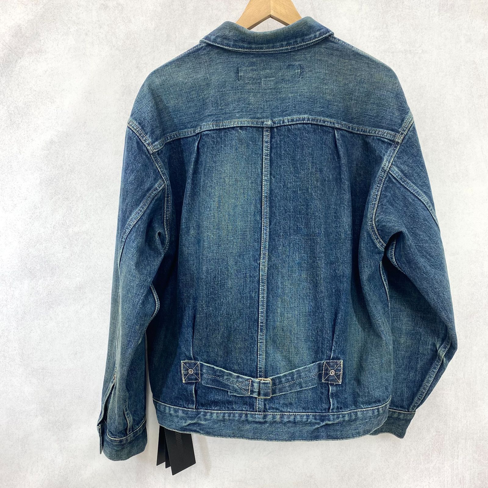 Moschino デニムジャケット (希少品) 美品 NEIGHBORHOOD ネイバーフッド 242XBNH-JKM02 WASHED DENIM
