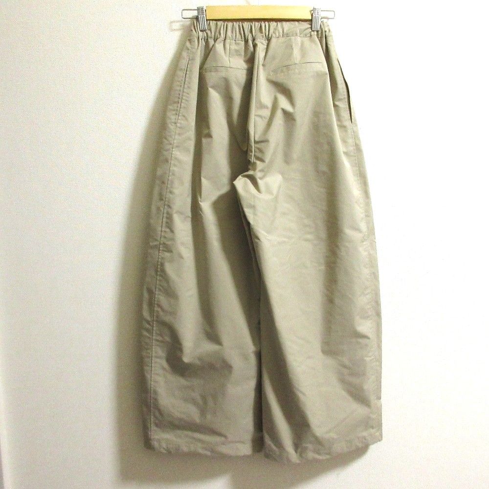 美品 23AW AMOMENTO アモーメント ツータックバルーンパンツ サイズ1  