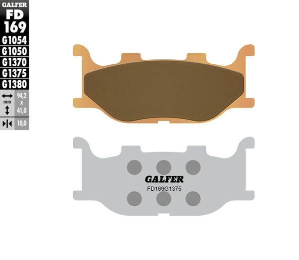 Galfer / ガルファー ブレーキパッド シンタードメタル スポーツバイク用 | FD169G1375