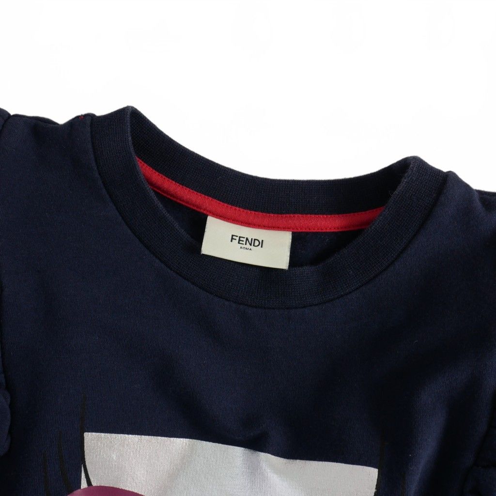 FENDI スウェット　ダークネイビー　キャットアイ FENDI スウェット ダークネイビー キャットアイ