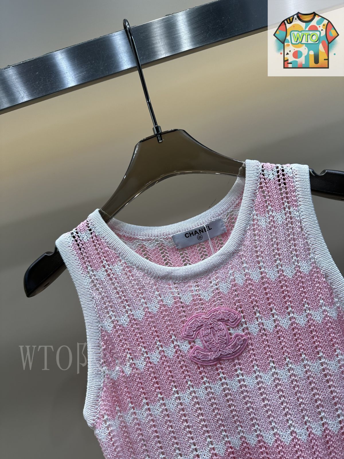 CHANEL 23-24 ニットベスト　サンプル CHANEL 23-24 ニットベストサンプル