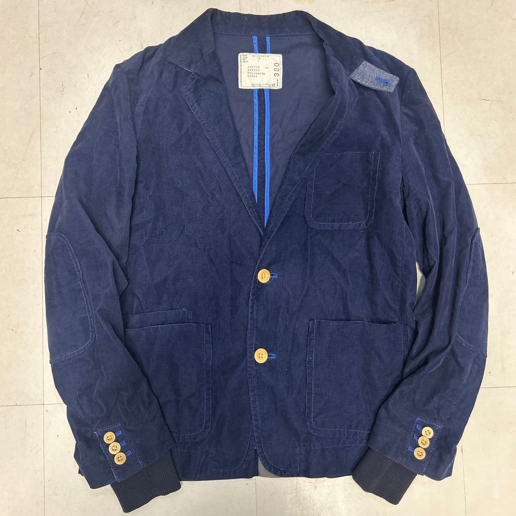 sacai サカイ テーラードジャケット コーデュロイ エルボーパッチ