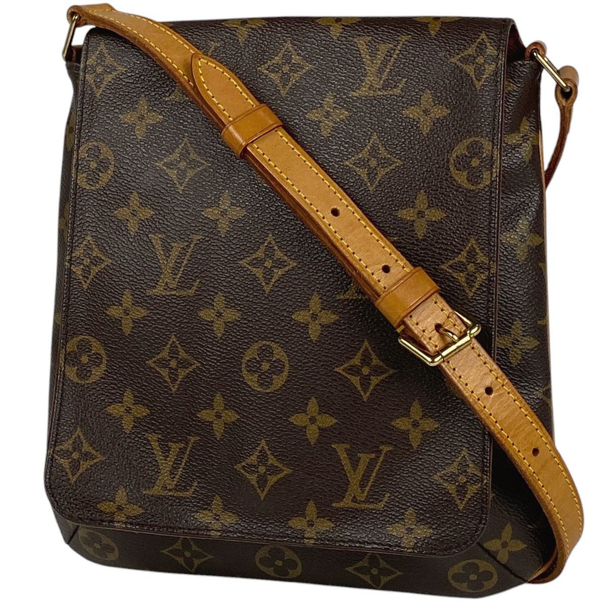 Louis Vuitton ショルダーバッグ 中型 ダークブラウンミュゼット Louis Vuitton ショルダーバッグ 中型 ダークブラウンミュゼット