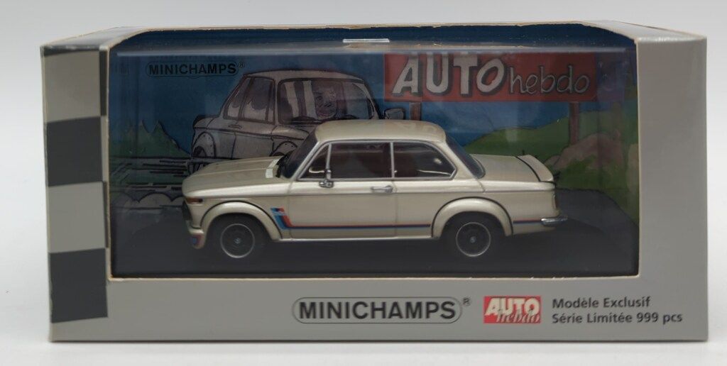 ポールズモデルアート 1/43ミニチャンプス BMW 2002 Turbo/Pearl