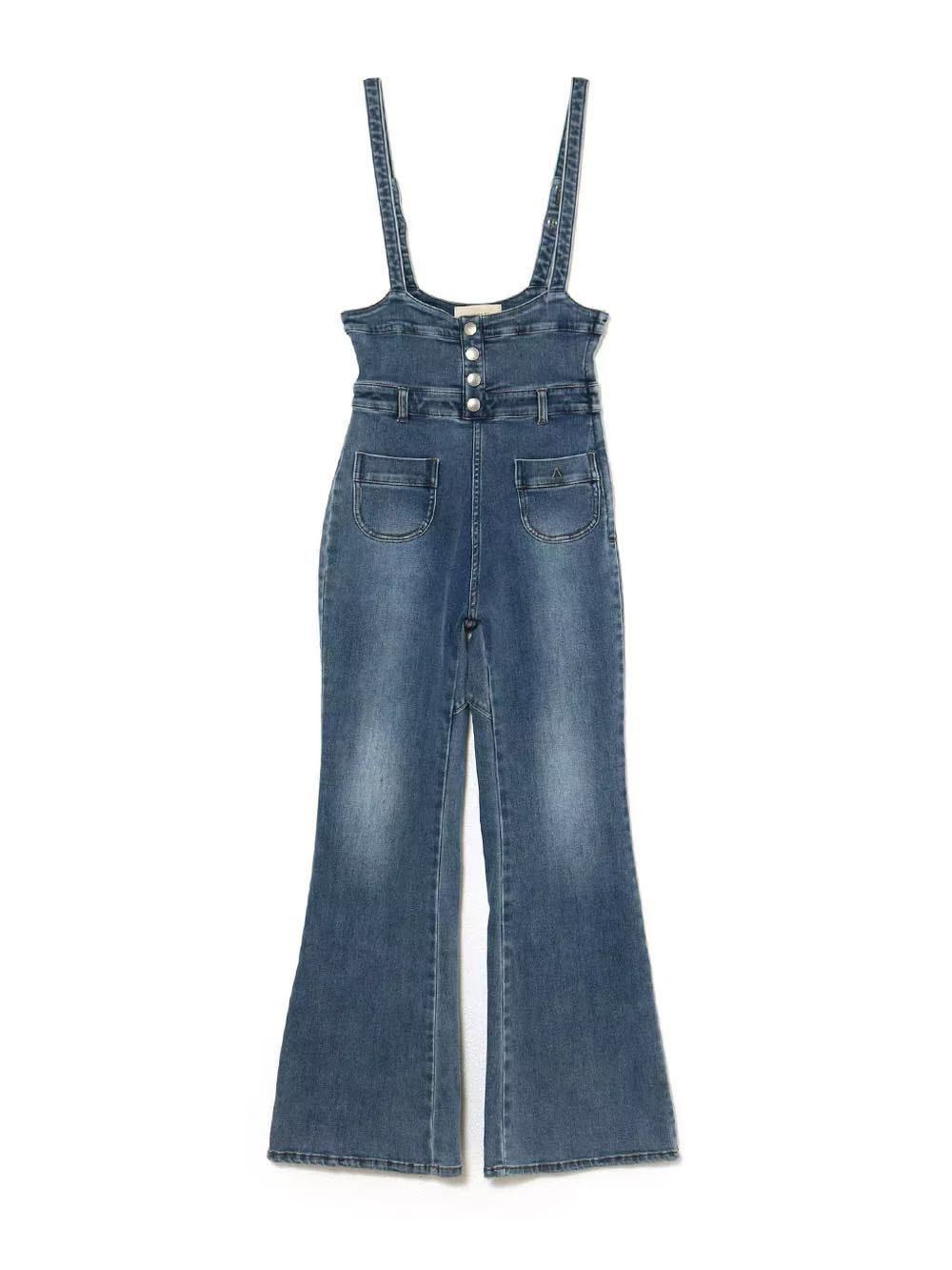 パンツ andmary Heart hip denim ANDMARY】Heart hip denim