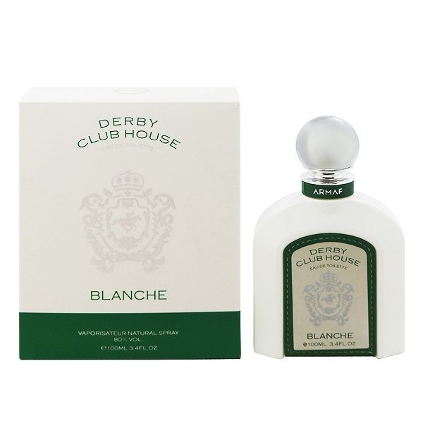 アルマフ ダービー クラブハウス ブランシュ EDT・SP 100ml 香水 フレグランス DERBY CLUB HOUSE BLANCHE ARMAF 新品 未使用