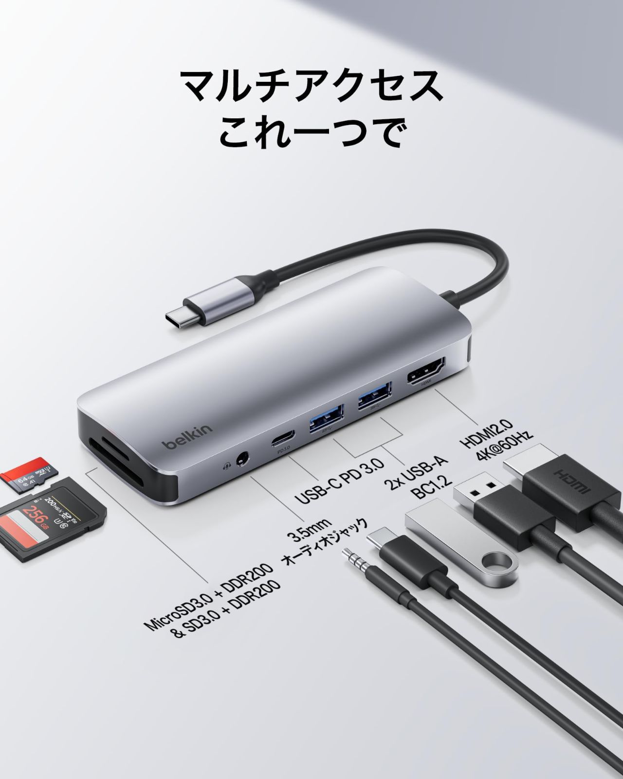 USB-C ハブ