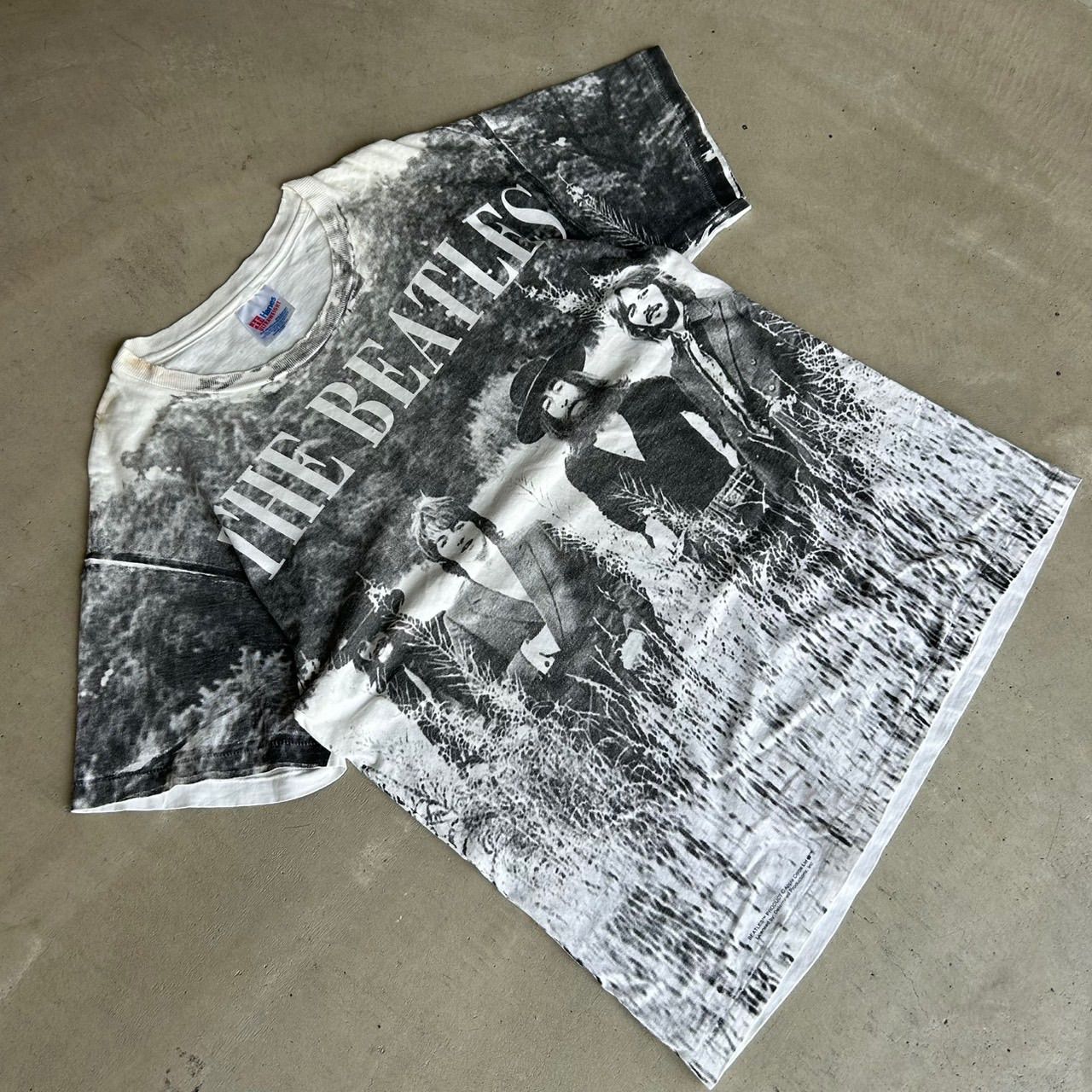 Hanes （ヘインズ）90s The Beatles T-shirt ビートルズ 両面プリントTシャツ Hanes ヘインズ 90s The