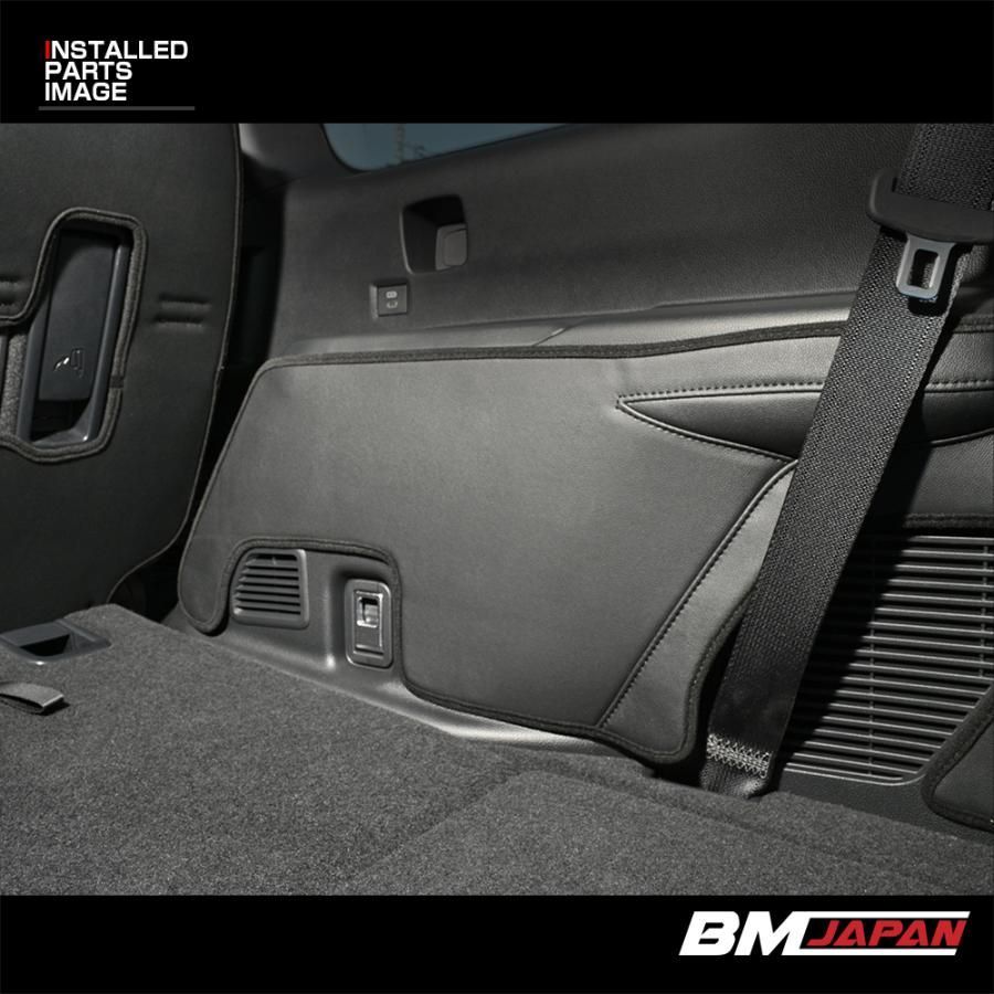 ランドクルーザー LC250 2025 R6 .4〜 ドアキックガード ラゲッジサイドカバー 2ピース 内装 保護 傷防止 ブラック カーパーツ カスタム BM