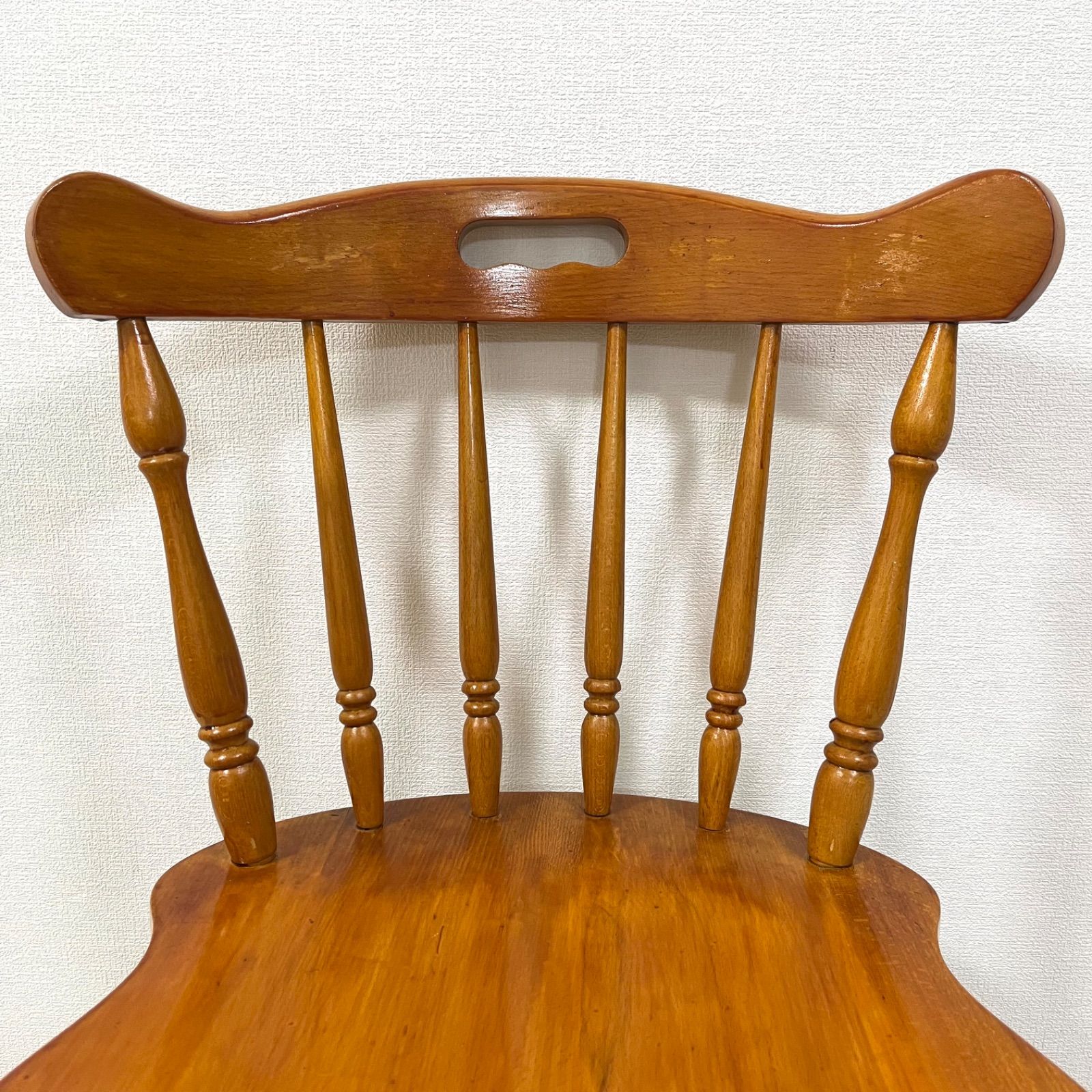 た37 飛騨の家具スタイル ウインザーチェア 木製ダイニングチェア 飛騨高山 ナチュラル カントリー調 ダイニングチェア ウィンザーチェア MARWIL-DEMENAGEMENTS_CH