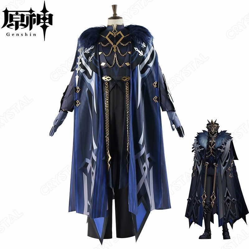 原神 カピターノ コスプレ衣装 原神 キャラ衣装 げんしん ヒロイン 隊長 ファデュイ執行官 コスプレ衣装 コスチューム ハロウィン クリスマス 制服 大人 子供 cosplay イベント