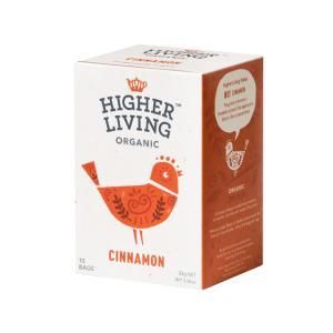 3営業日で発送 Higher Living Organic ハイアーリビング シナモン 有機 ハーブティー 15TB オーガニック H6-01 入数 8