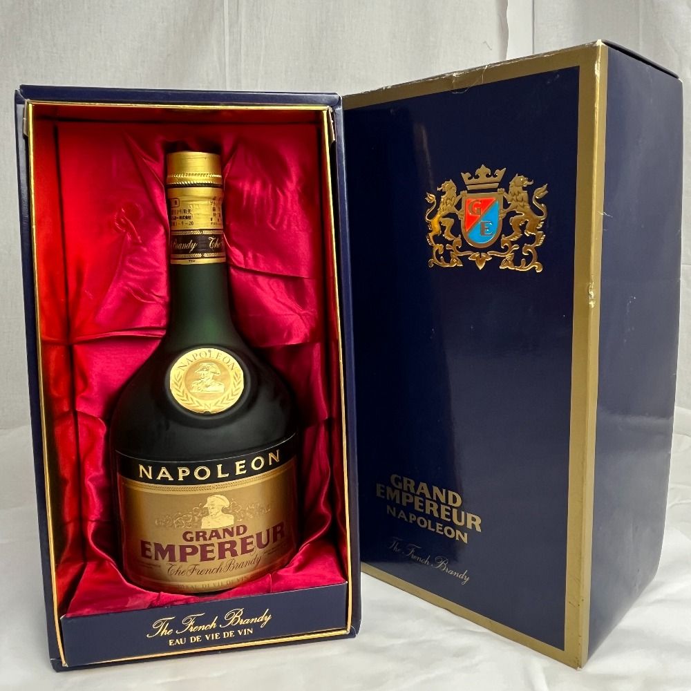 未開封 ナポレオン 特級 NAPOLEON ブランデー 古酒 - ブランデー