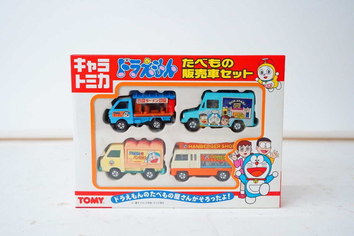 キャラトミカ ドラえもん たべもの販売車セット 運搬車セット 2点セット Amazon | トミカ キャラトミカ ドラえもん たべもの販売車セット