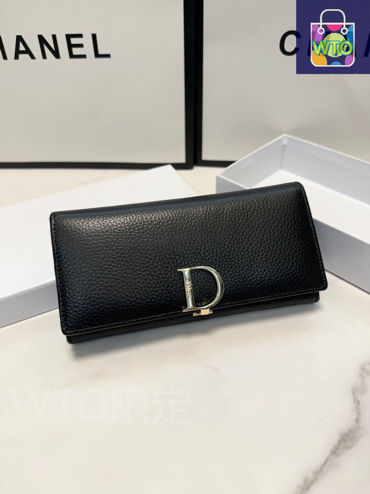 国内発送【Dior】ウォレット☆限定商品☆折りたたみ財布 org.jpg