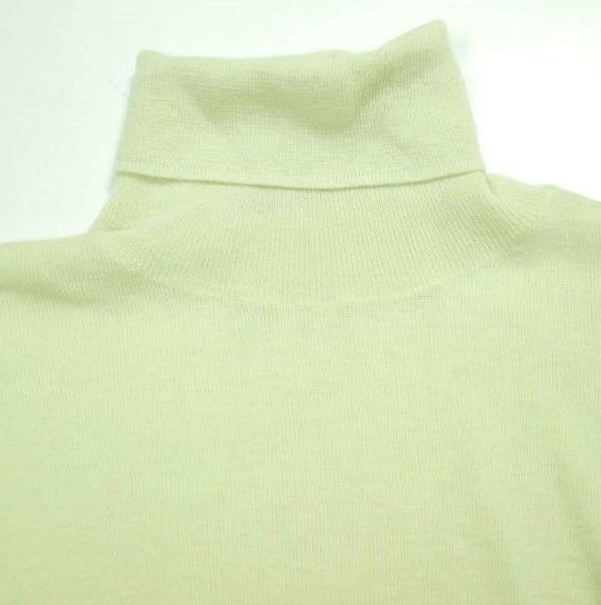 Drawer ドゥロワー 日本製 FALL1 ウールタートルネックカットソー 6512  