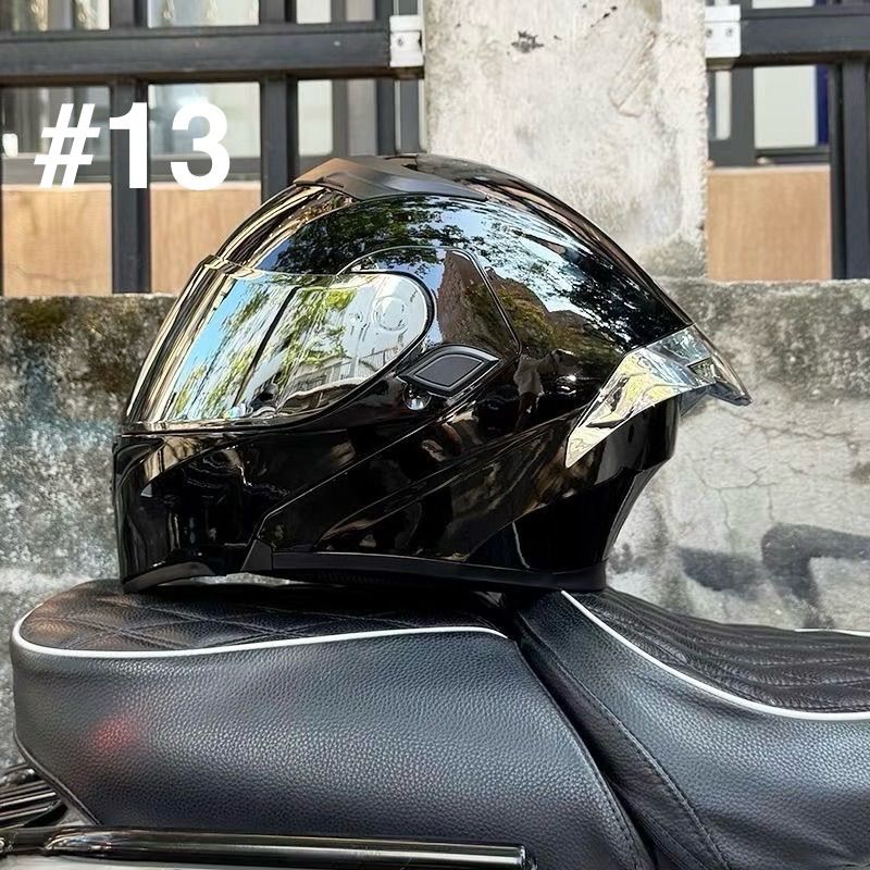 SORKSCER レトロ宇宙スタイルヘルメット｜シールド+ゴーグル付き