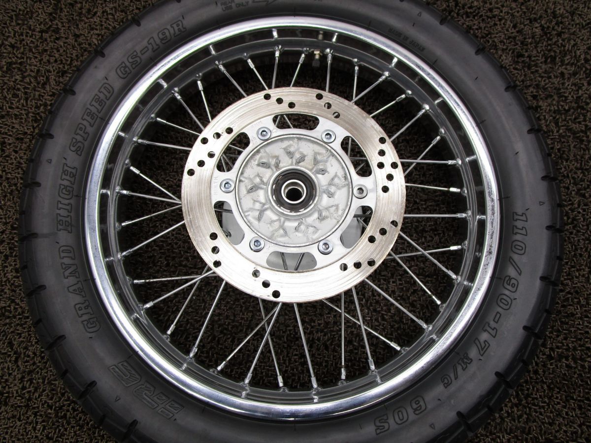 エストレヤ TAKASAGO リアホイール ディスク □A5862 BJ250A カワサキ BJ250AE Estrella キャブ車