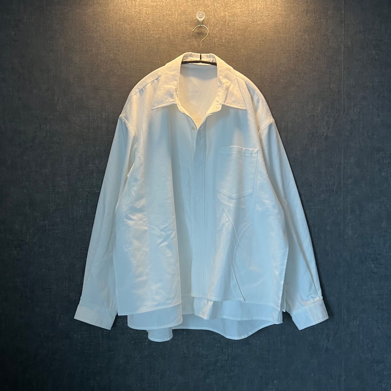 handmade white vintage shrits jacket