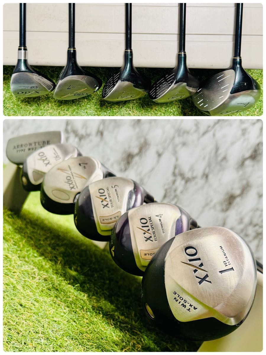 良品】豪華14本 初心者推奨 オールゼクシオ メンズゴルフセット S&R