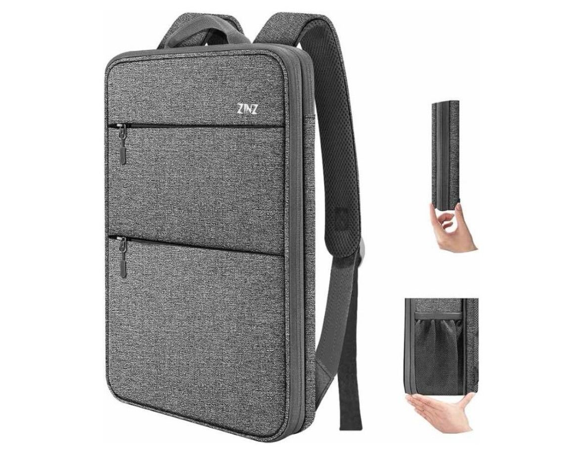 ON バックパック グレー 防水 セットアップセブン SETUP7 ウォータープルーフ クロスジップ バック