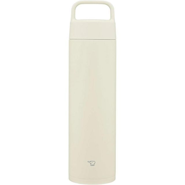 象印マホービン SM-RS65 WZ ステンレスマグ 650ml エクリュ 保温 保冷 シームレスせん 食洗器対応 スポーツドリンクOK ハンドルタイプ