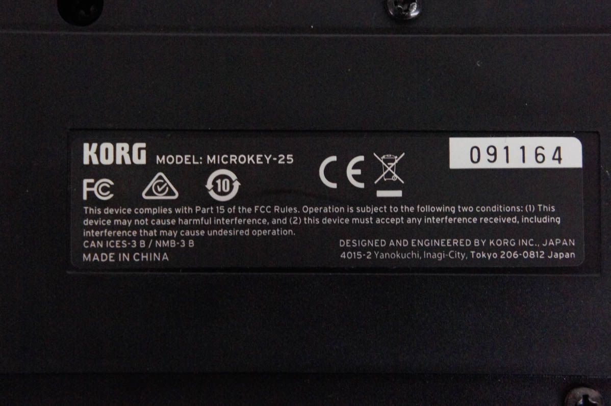 MIDIキーボード microKEY-25