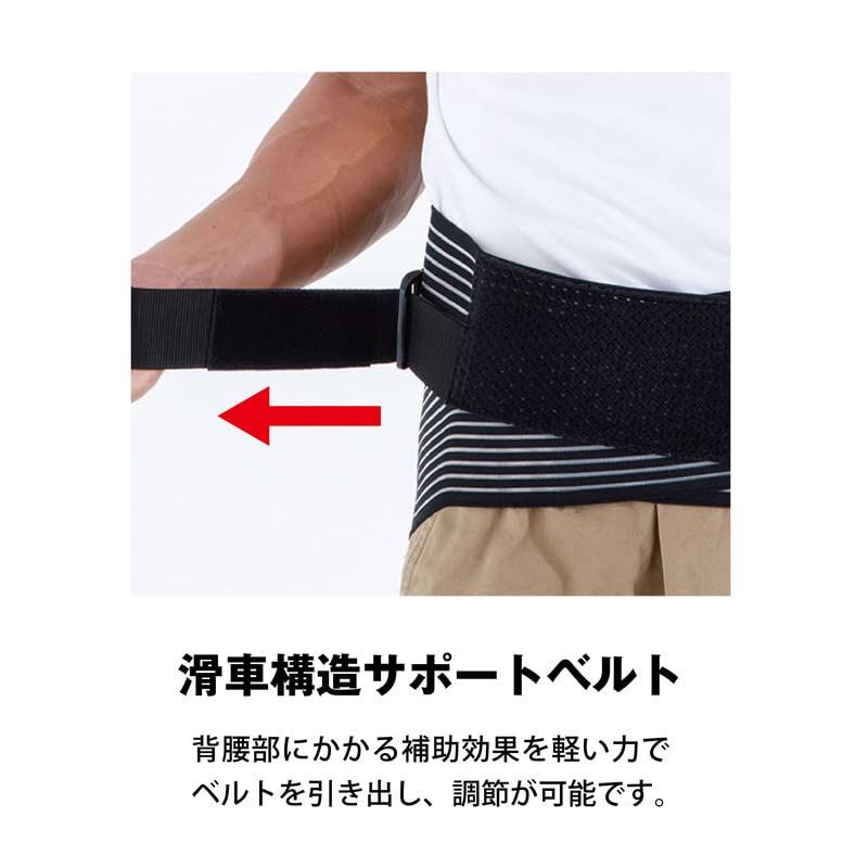 メーカーオリジナル】ブラックサポーターSMG 全身アシストパワースーツ