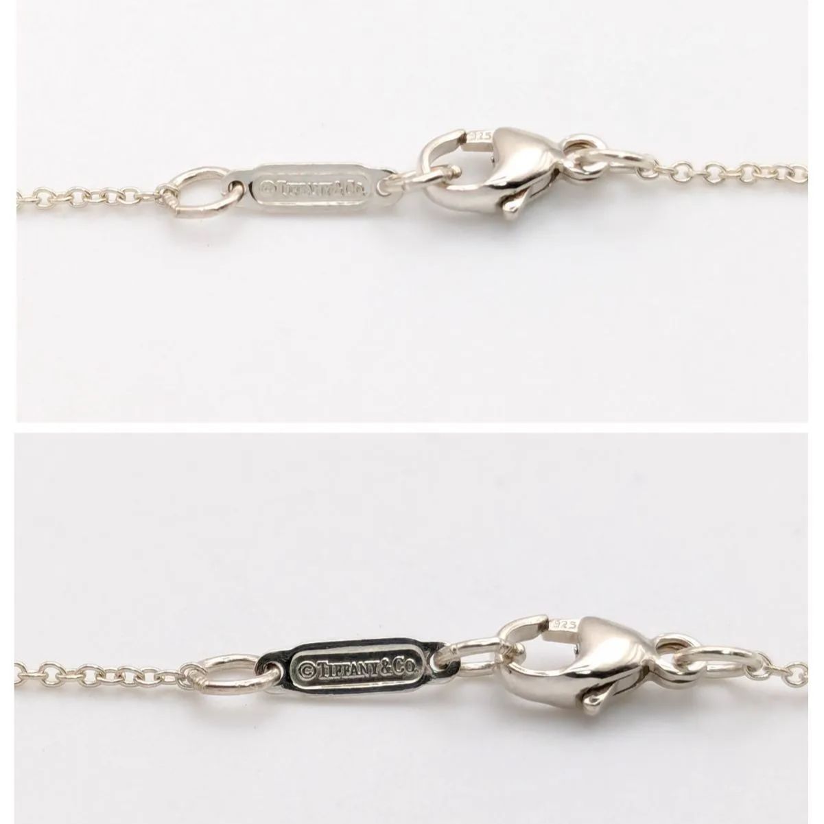極美品 TIFFANY ティファニー シルバー ハートロック カデナ
