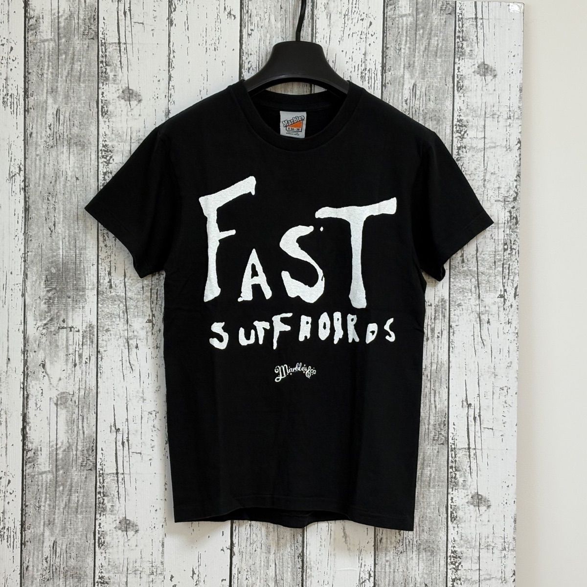 セール品 】マーブルズ FAST SURFBOARDSコラボ 人気Tシャツ・ブラック 