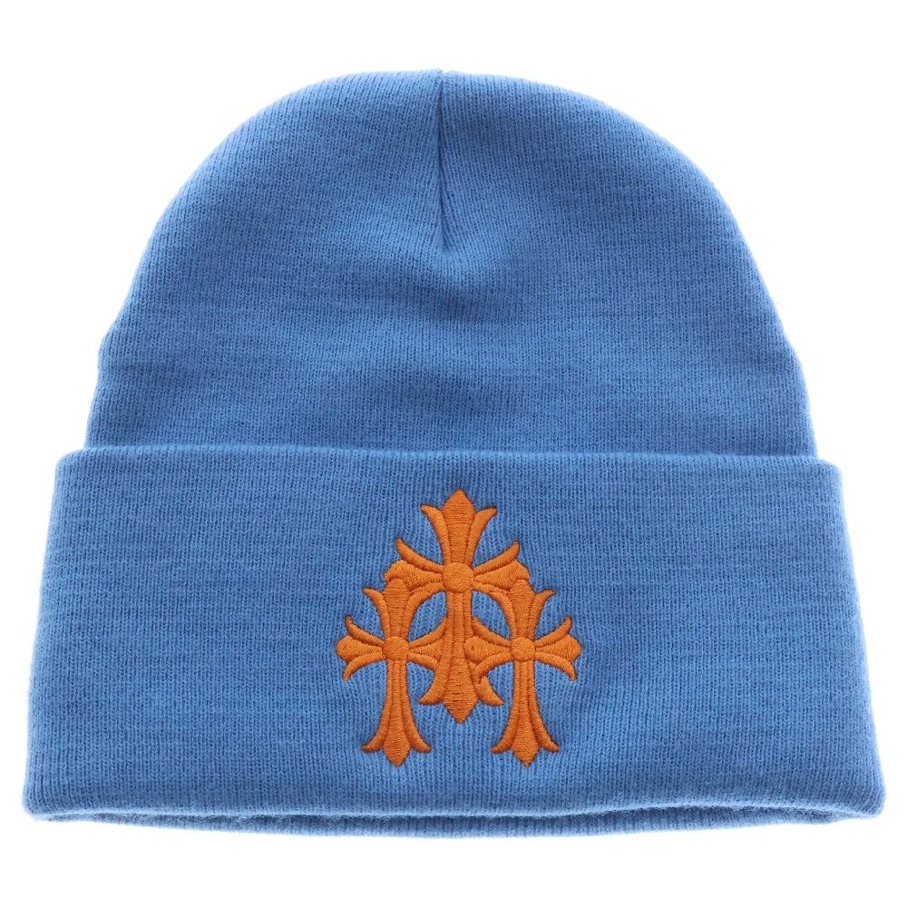CHROME HEARTS (クロムハーツ) WATCH CAP ワッチキャップ トリプル