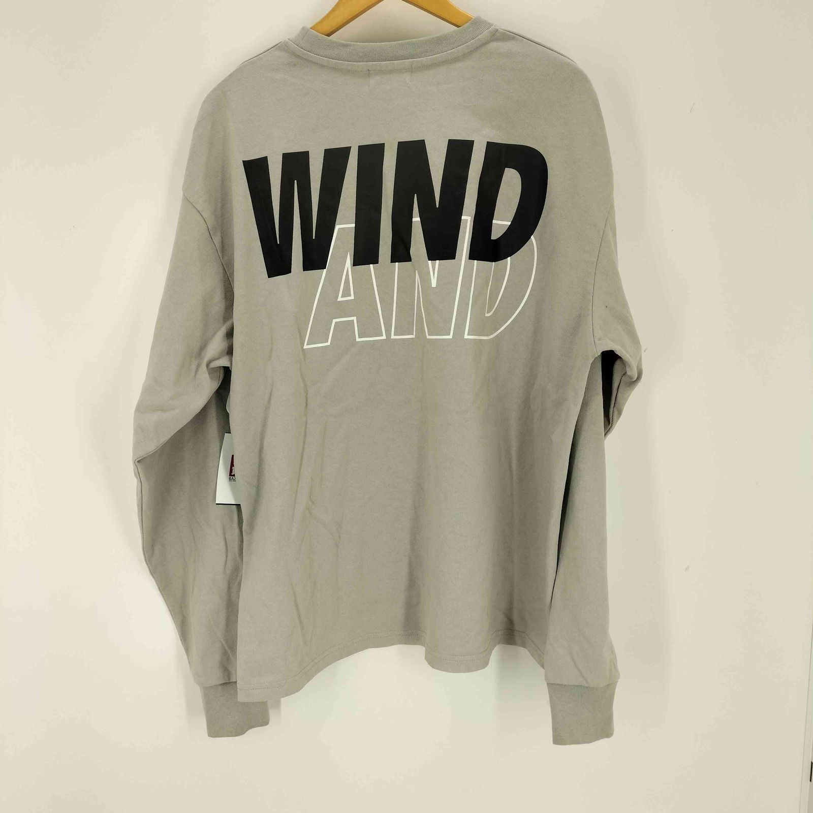 WIND AND SEA（ウィンダンシー）ES_WAFFLE L/S【Lサイズ】 ウィンダンシー - WIND AND SEA | ES_WAFFLE L/S-Light Green-L