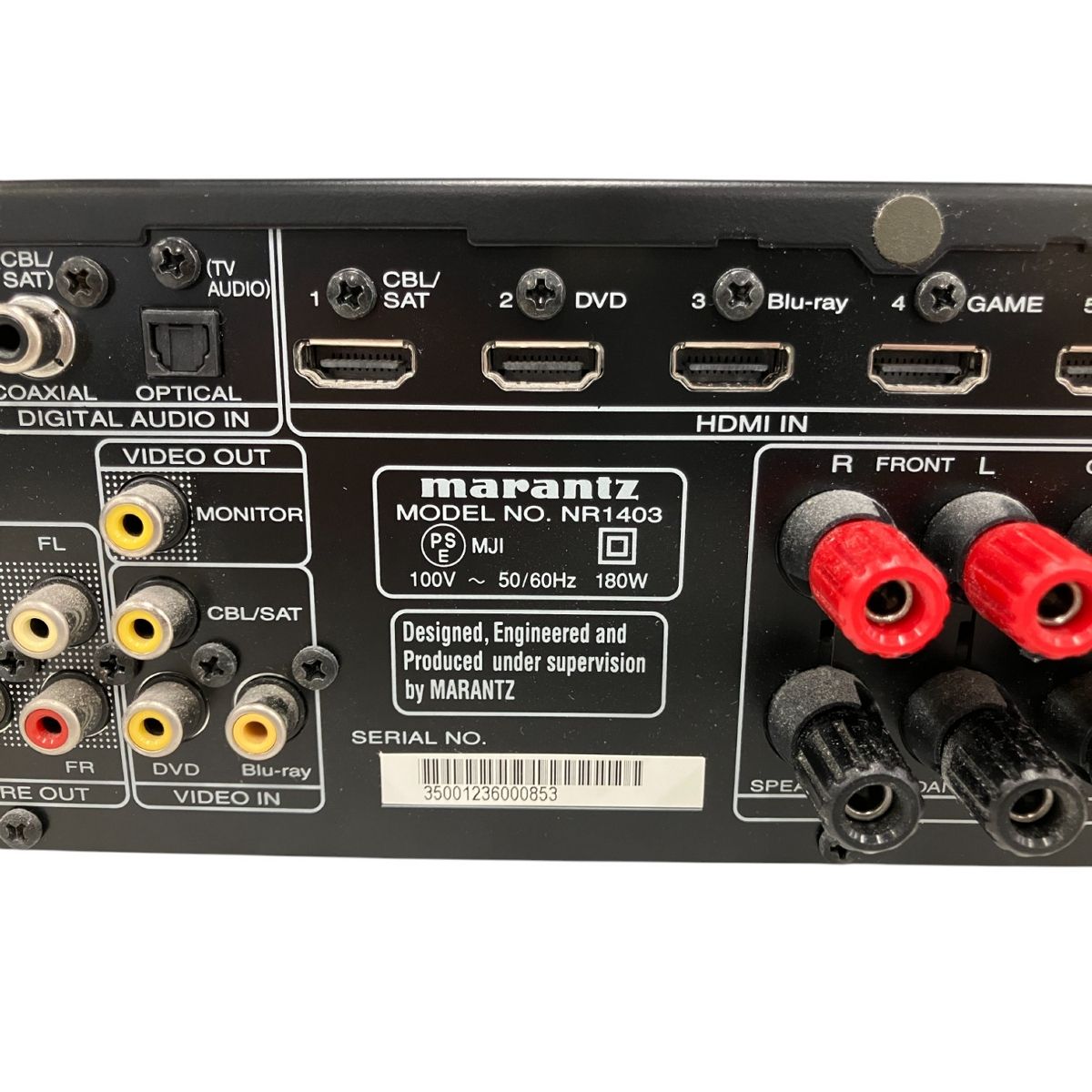 marantz AVサラウンドレシーバー NR1403 marantz AVサラウンドレシーバー NR1403