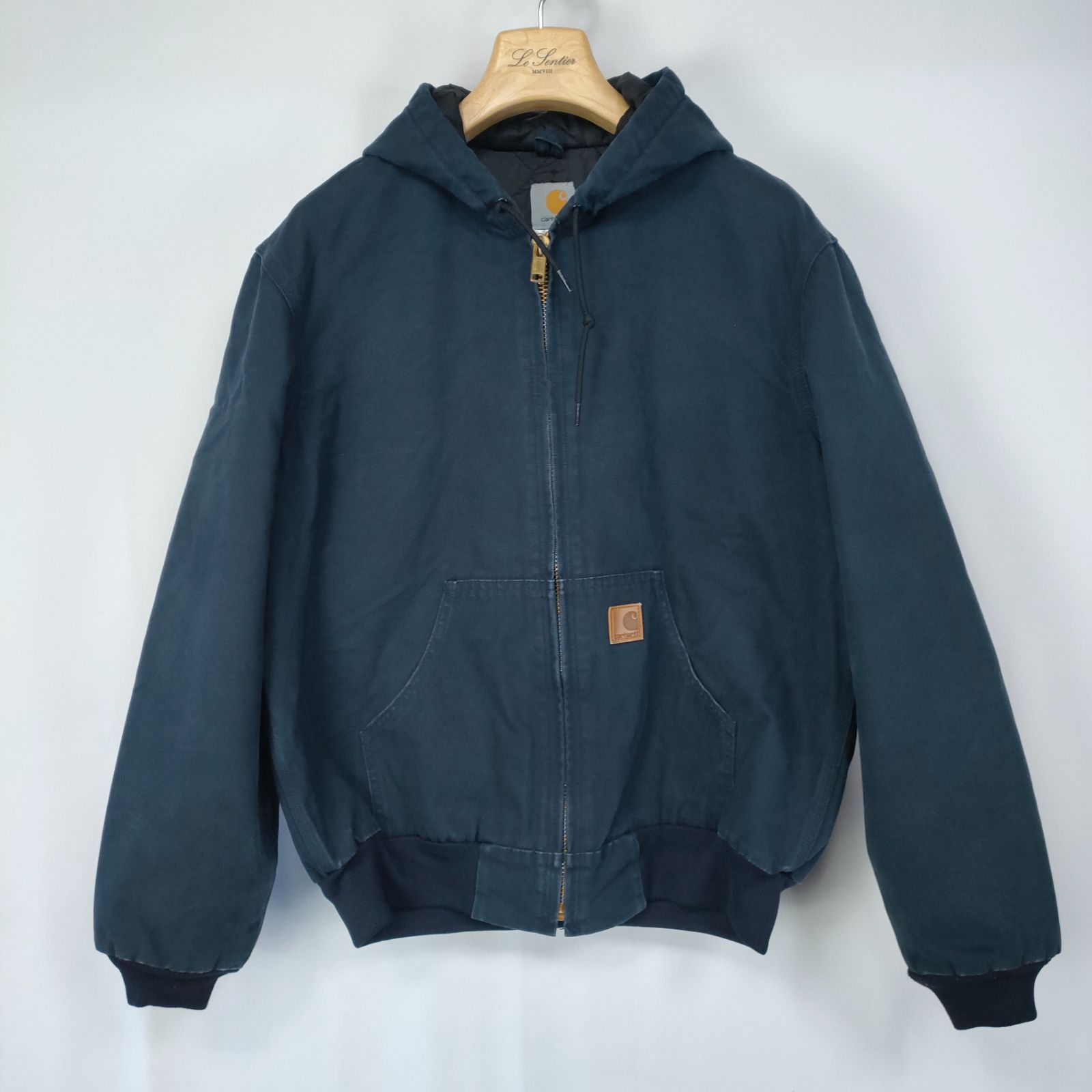 【激レアカラー】carhartt アクティブジャケット ACTIVE JACKET J280 MDT カーハート ダックアクティブジャケット ミッドナイト サイズM