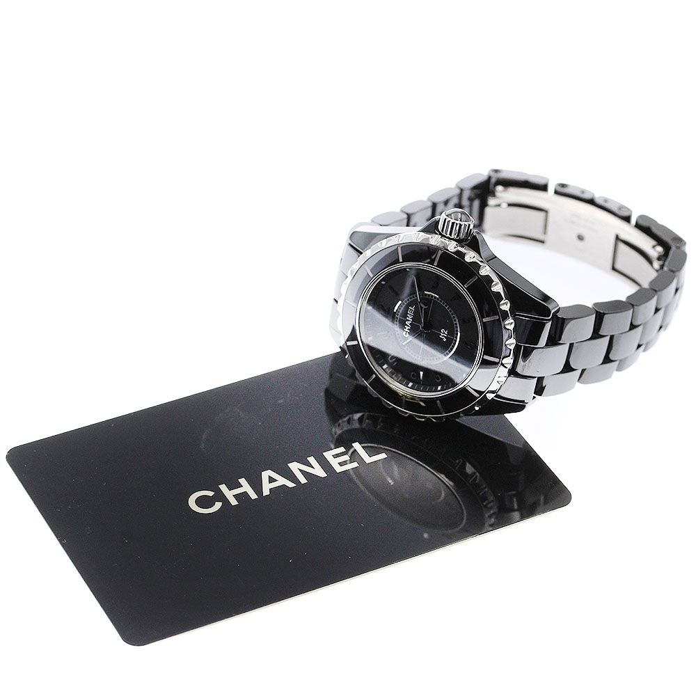 CHANEL 腕時計 クォーツ J12 H3828 H3442 最安