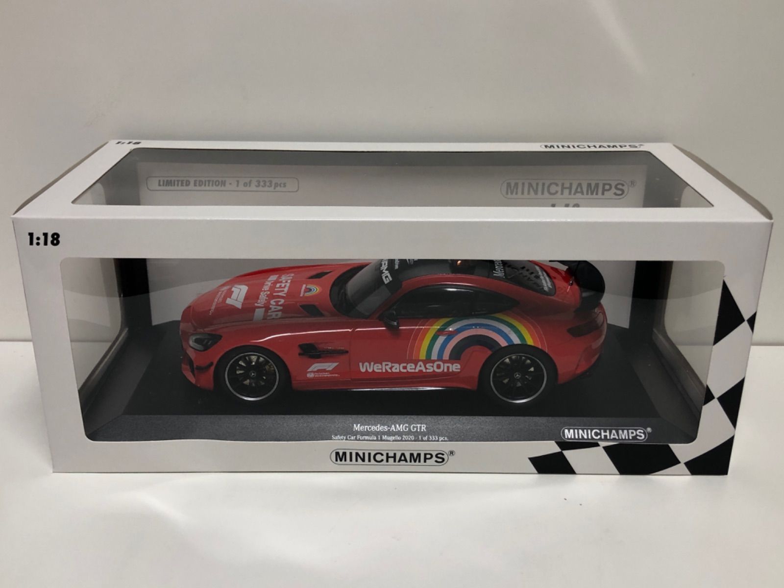 1/18 メルセデス ベンツ AMG GTR F1セーフティーカー レッド - メルカリ