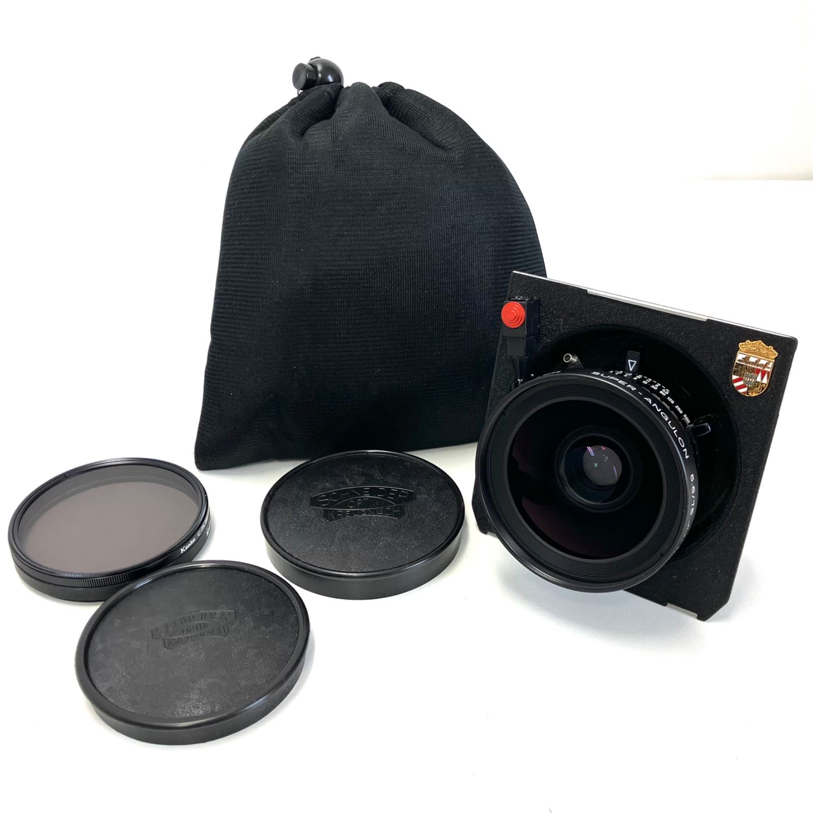 【美品】シュナイダークロイツナッハ Super-Angulon 75mmF5.6 Schneider Super-Angulon 75mm Focal f/5.6 Camera Lenses for