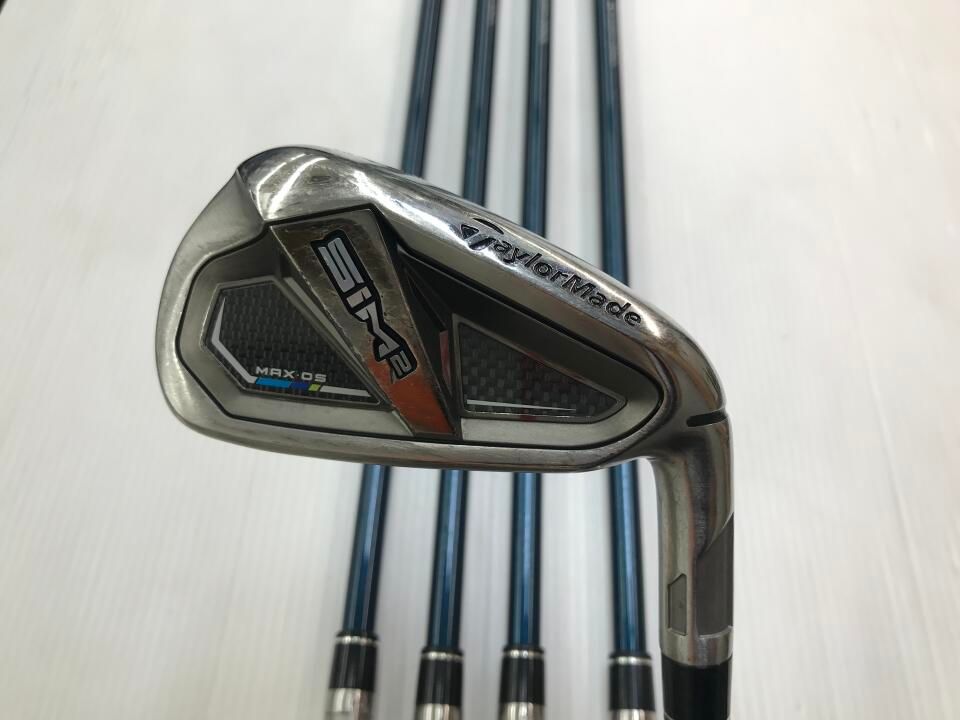 テーラーメイド SIM MAX アイアン7本セット(S) カーボンシャフト